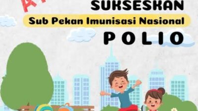 Sukseskan Program Imunisasi Nasional Polio, 23-29 Juli Dilaksanakan Serentak Seluruh Puskesmas di Muna