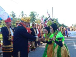 Karnaval Budaya Peringatan HUT Mubar dan Sambut HUT RI, Berbagai Pakaian Adat Ditampilkan