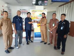 Pemda Muna Terima Bantuan Robot TV Antara, Terpasang di RSUD dr. LM Baharuddin M.Kes