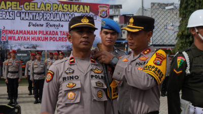 Jelang Pilkada 2024, Polres Baubau Gelar Apel Pasukan Ops Mantap Praja Anoa 2024