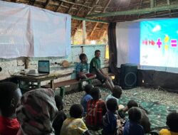 Pos Bolakme Yonif 641/Bru Ciptakan Fasilitas Belajar Yang Unik dan Edukatif Bagi Anak-Anak Papua