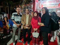 Warga Raha II Antusias Sambut Bachrun Saat Ramah Tamah Lomba Antar RW