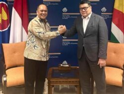 Ruksamin Hadiri Undangan Makan Malam, Presiden Seychelles Untuk ASEAN Nico Barito Siap Kembangkan Ekonomi Pesisir di Sultra