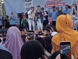 Masyarakat 3 Kabupaten di Sultra Hadiri Konser Fildan di Wasolangka, Abu: Saya Mengidolakannya, Tak Urus Politik