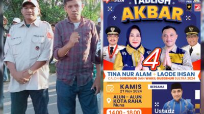 Besok Tabligh Akbar Tina Nur Alam – Ihsan di Muna, Projo Ajak Masyarakat Ikut Sukseskan