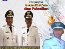 Pemdes Lanobake Ucapkan Selamat dan Sukses Atas Pelantikan Bachrun – Asrafil Sebagai Bupati dan Wakil Bupati Muna