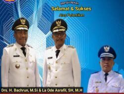 Pemdes Banggai Ucapkan Selamat dan Sukses Atas Pelantikan Bachrun – Asrafil Sebagai Bupati dan Wakil Bupati Muna