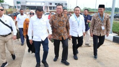 Menteri Nusron Dampingi Presiden Prabowo Pada Peresmian KEK Industripolis Batang Jawa Tengah