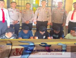 Kedapatan Bawa Sajam, Polisi Amankan 5 Orang Pengunjung Festival Adat Kande-Kandea di Buton Tengah