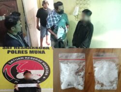 Perempuan 17 Tahun Asal Wapunto Muna Ditangkap Polisi Usai Miliki Shabu, Paket Dari Tahanan Lapas Kendari