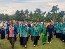 Pelaksanaan Pembinaan 6 Bidang SPM, Arinta A Sumangerukka Kunjungi Posyandu Dahlia di Desa Wakorambu Muna