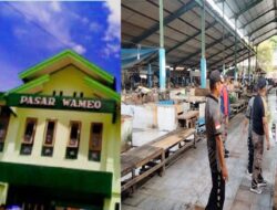 Pasar Tradisional Wameo Baubau Mulai Berbenah