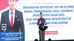 Menko AHY Apresiasi Kementerian ATR/BPN, Komitmen Kepastian Hukum Atas Tanah di Seluruh Indonesia