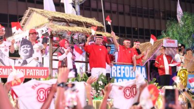 Karnaval Kemerdekaan HUT Ke- 80 RI, Menteri ATR/Kepala BPN Sampaikan Makna Kemerdekaan