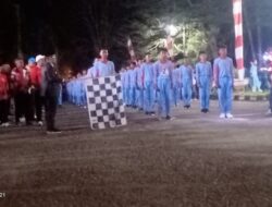 Bupati Muna Resmi Melepas Peserta Tri Lomba Juang 45 Km Tingkat SMA