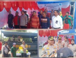 Bupati Bachrun Hadiri Zoom Meeting Launching Gerakan Pangan Murah, Polres Muna Salurkan 1800 Karung Beras Targetkan Kurangi Beban Masyarakat