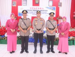 Penyegaran Organisasi di Lingkup Polres Muna, Ipda Baharuddin Jabat Kapolsek Tikep