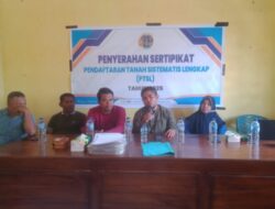 Kantor Pertanahan Muna Bagikan Sertipikat Tanah PTSL 2025 di Muna Bagian Selatan