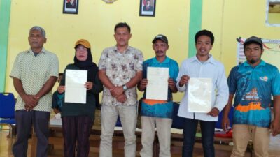 Pembagian Sertipikat Tanah Dari Desa Ke Desa, Kepala Kantor Pertanahan Muna: Jaga dan Pelihara Tanda Batasnya