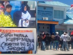 Massa Aksi GMMRB Usir Pegawai Hingga Segel Kantor Syahbandar Raha: Kepala Kantor Diduga Jadi Beking Segala Permasalahan