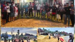 Antisipasi Lakalantas dan Mempererat Silahturahmi, Polsek Watopute Kolaborasi Bersama Masyarakat Gelar Kerja Bakti